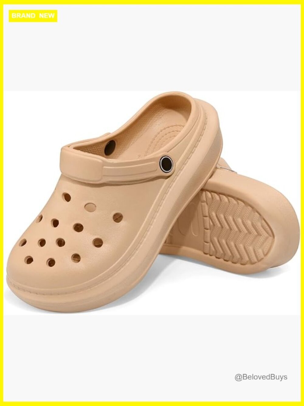 Breathable Summer Clogs Slip-on Garden Shoes Nonslip Lightweight